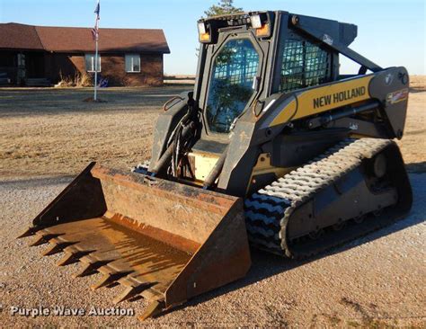 2007 new holland c185 compact track loader|new holland c185 skid steer.